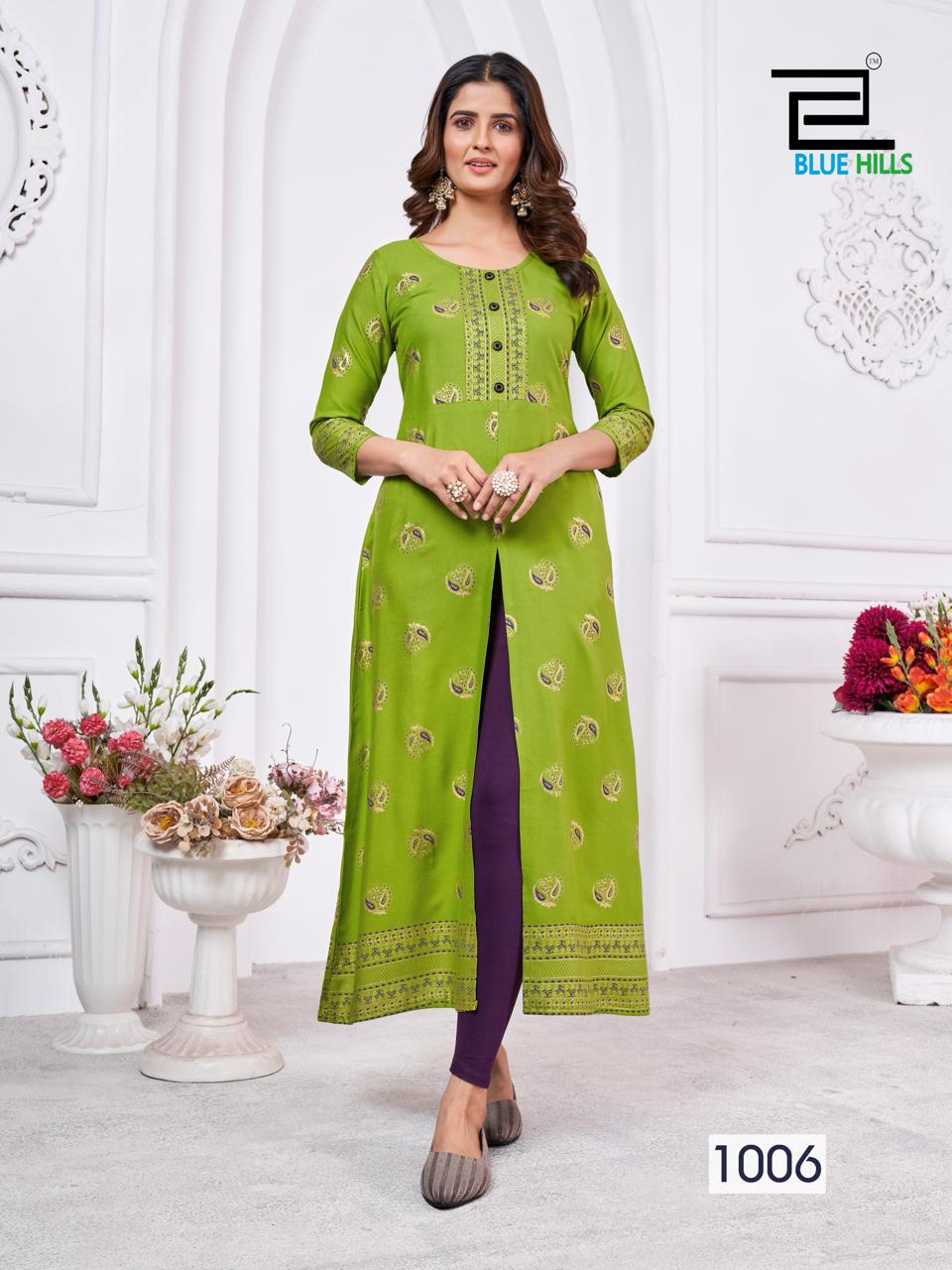 Kanishka By Blue Hills Designer Printed Kurtis Wholesale Price In Surat
